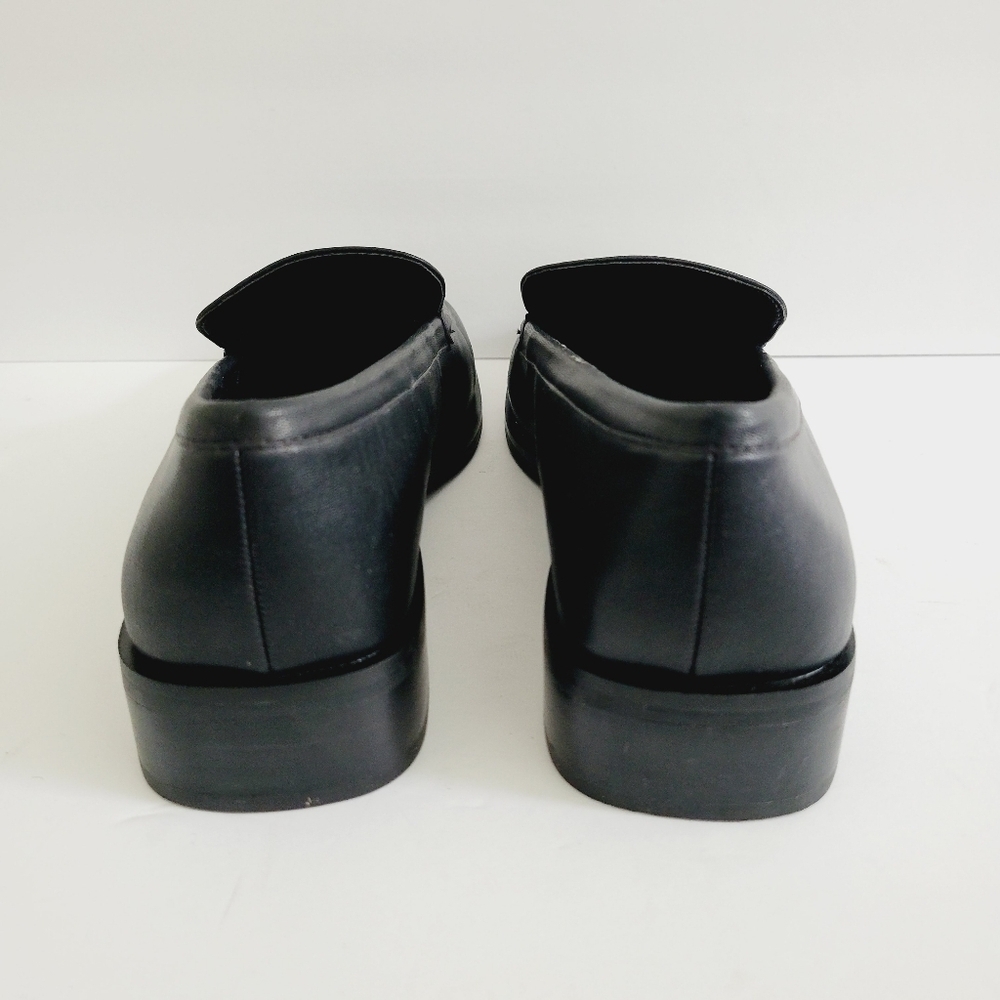 Open Edit Black Loafer Shoes Size 7.5 - Picture 5 of 6